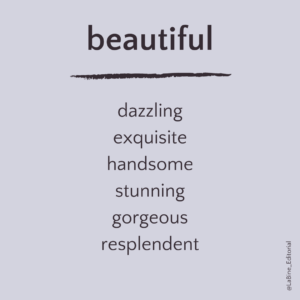 synonyms for beautiful